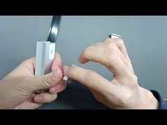 Крышка ПК Экструзионная утопленная алюминиевая светодиодная крышка диффузора Ugr профиля для светодиодного линейного решения