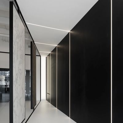 Led Profile For Ceiling Light Bar Lighting Black Strips Channel Recessed Drywall Plaster Gypsum3 T5 Aluminum