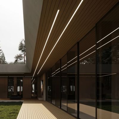 Хорошая цена Width16*High6mm плоско установило профиль прокладки СИД алюминиевый с крышкой отражетеля ПК онлайн