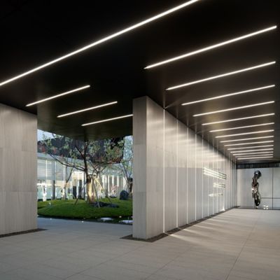 Хорошая цена W45.1mm замороженное ПК привело прокладку алюминиевый профиль привел штранг-прессование IP44 6063 T5 онлайн