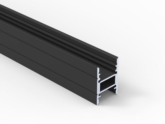 Anodized IP20 Suspended Lighting LED Profile 100lm/w 17*24mm