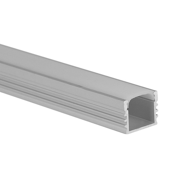 Black 16.6*13.5mm lED profile channel Surface Mounting Black Diffuse