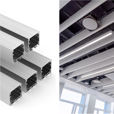 Хорошая цена профиль прокладки СИД 35*35mm алюминиевый поднимая свет приведенный прокладки онлайн