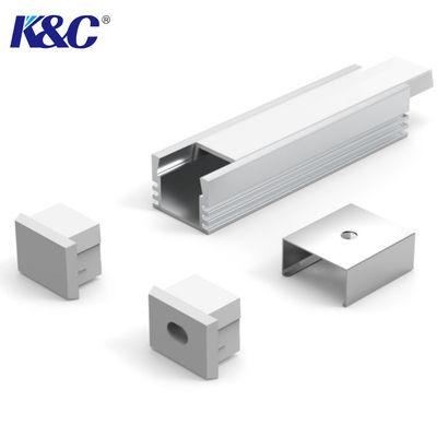 Хорошая цена Pmma заморозило Sandblasting приведенный сплава профиля прокладки алюминиевый с крышкой ПК онлайн