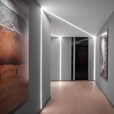 Профиль штукатурной плиты СИД с ПК PMMA утопил алюминий T5 приведенный Edm 6063 OEM профиля прокладки алюминиевый