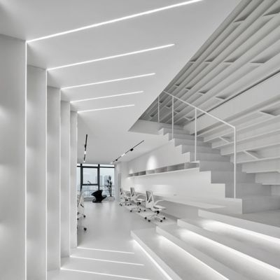 Профили штранг-прессования СИД H8mm алюминиевые с отражетелем ПК для освещения пола