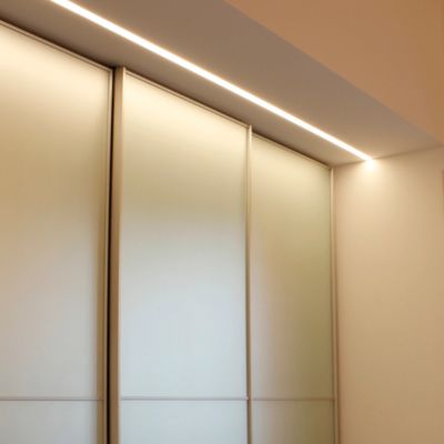 Sandblasting профиля света прокладки СИД сплава AL6063 T5 с отражетелем ПК