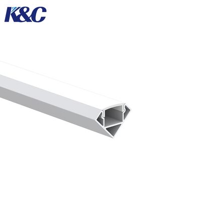 Хорошая цена 45° Directional 10mm LED Extrusion Profile for Surface and Corner Mounting in W18.0 × H18.0mm онлайн