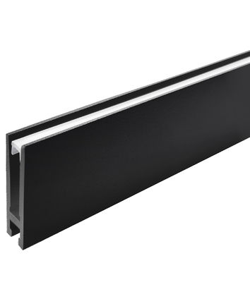 Хорошая цена Профиль приведенный W9.8*H25.4mm прокладки алюминиевый анодировал приостанавливанный профиль СИД алюминиевый онлайн