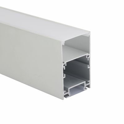 Хорошая цена Привесное IP20 T5 6063 утопило алюминиевый профиль приведенный для вверх и вниз освещать онлайн
