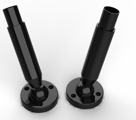 Профиль прокладки нержавеющей стали набора 202 света горизонта CE ODM OEM с черным PVC