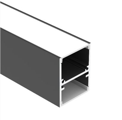 ROHS 6063 T5 вверх вниз привело алюминиевый профиль W27.3mm H35mm для линейного