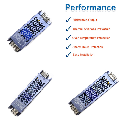 Хорошая цена DC 12V 24V AC220V электропитания СИД 60W 100W 200W - водитель СИД 240V переключая IP20 онлайн