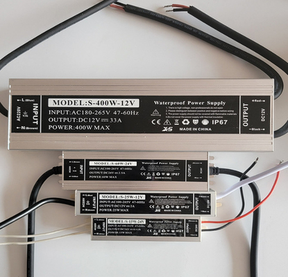 Хорошая цена На открытом воздухе электропитание 60W СИД 12V 24V - водитель СИД 500W IP67 водоустойчивый для света прокладки СИД онлайн